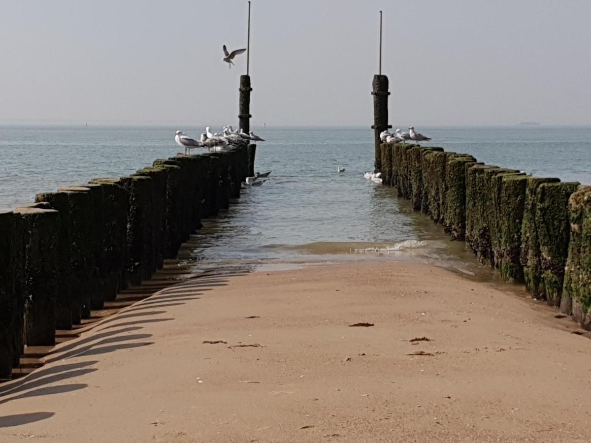 Rijksmonument Havenzicht, Met Zeezicht, Ligging Direct Aan Zee En Centrum Vlissingen Exteriör bild